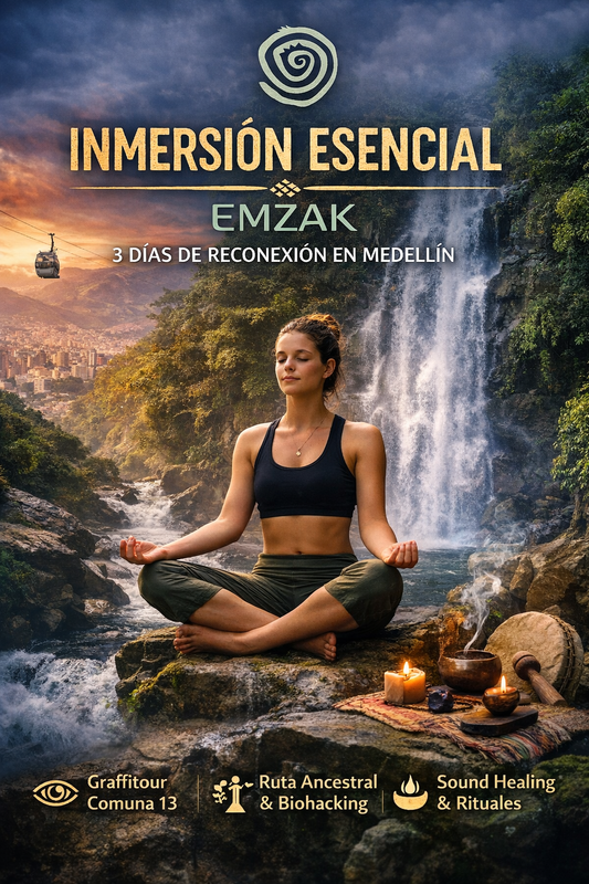 Inmersión Esencial EMZAK 3 Días — Reset Mental, Energía & Naturaleza en Medellín
