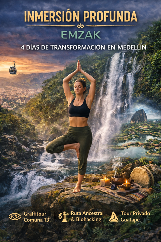 Inmersión Profunda EMZAK 4 Días — Medellín, Guatapé & Reset Consciente