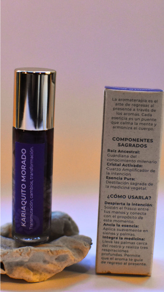 Esencia de kariaquito Morado – Purificación y Buena Fortuna