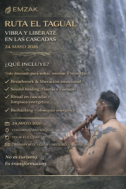👉 Ruta El Tagual: Experiencia de Liberación en Cascadas | Wellness Tour desde Medellín (May 31, 2026)
